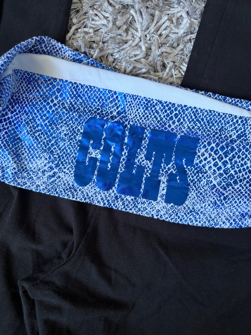 VS PINK flare leggings Indianapolis colts Large